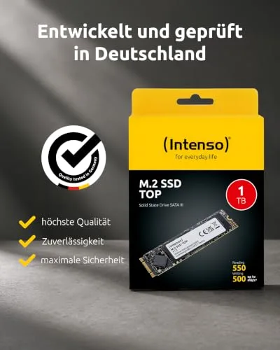 SSD Intenso Top Performance 1 TB M.2 SATA - vue 7