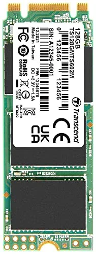 Transcend MTS602M 128 Go M.2 2260 SATA III MLC