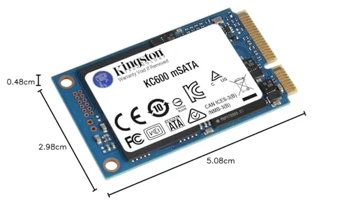 SSD Kingston KC600 mSATA 512 Go - vue 5