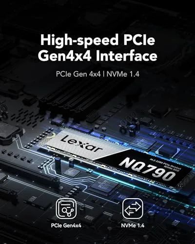 SSD Lexar NQ790 1 To - vue 2