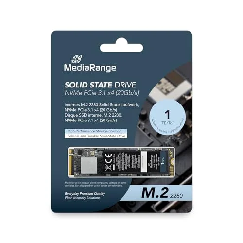 SSD MediaRange MR1033 1TB NVMe - vue 7