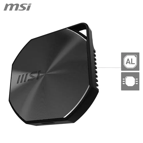 SSD MSI Datamag 1TB USB-C 20Gbps - vue 3