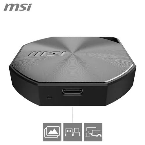 SSD MSI Datamag 1TB USB-C 20Gbps - vue 5