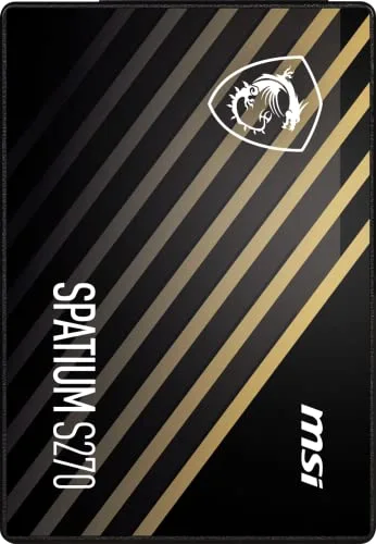 SSD MSI SPATIUM S270 240 Go - vue 2