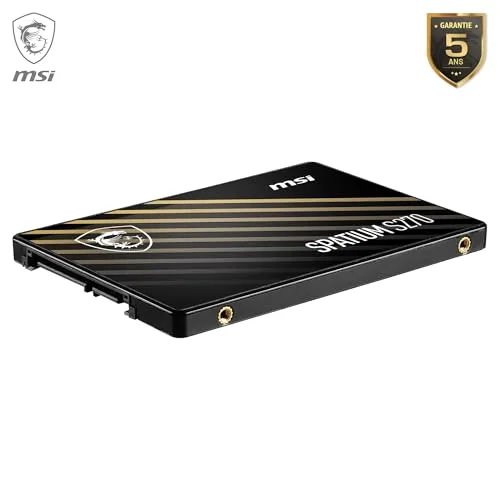 SSD MSI SPATIUM S270 240 Go - vue 7