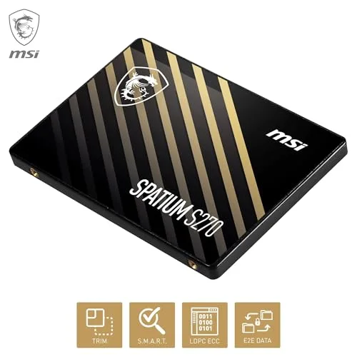 SSD MSI SPATIUM S270 240 Go - vue 8