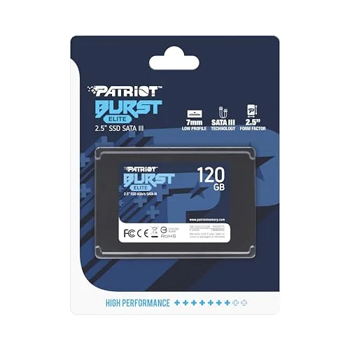 SSD Patriot Burst Elite 120Go SATA 3 - vue 7