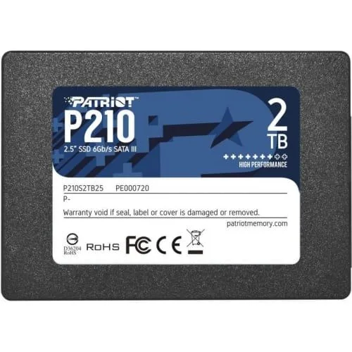 SSD Patriot P210 2To SATA 2.5"