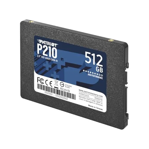 SSD Patriot P210 512 Go SATA III - vue 2