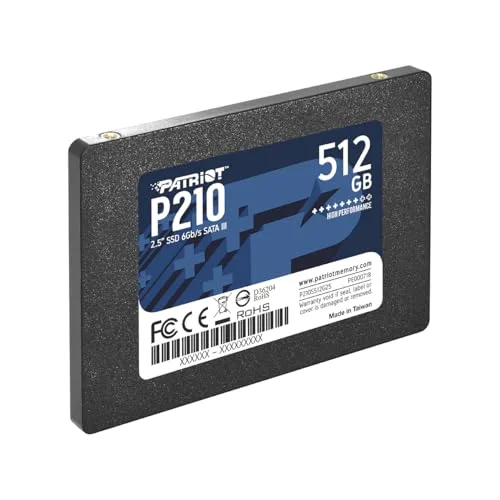 SSD Patriot P210 512 Go SATA III - vue 3