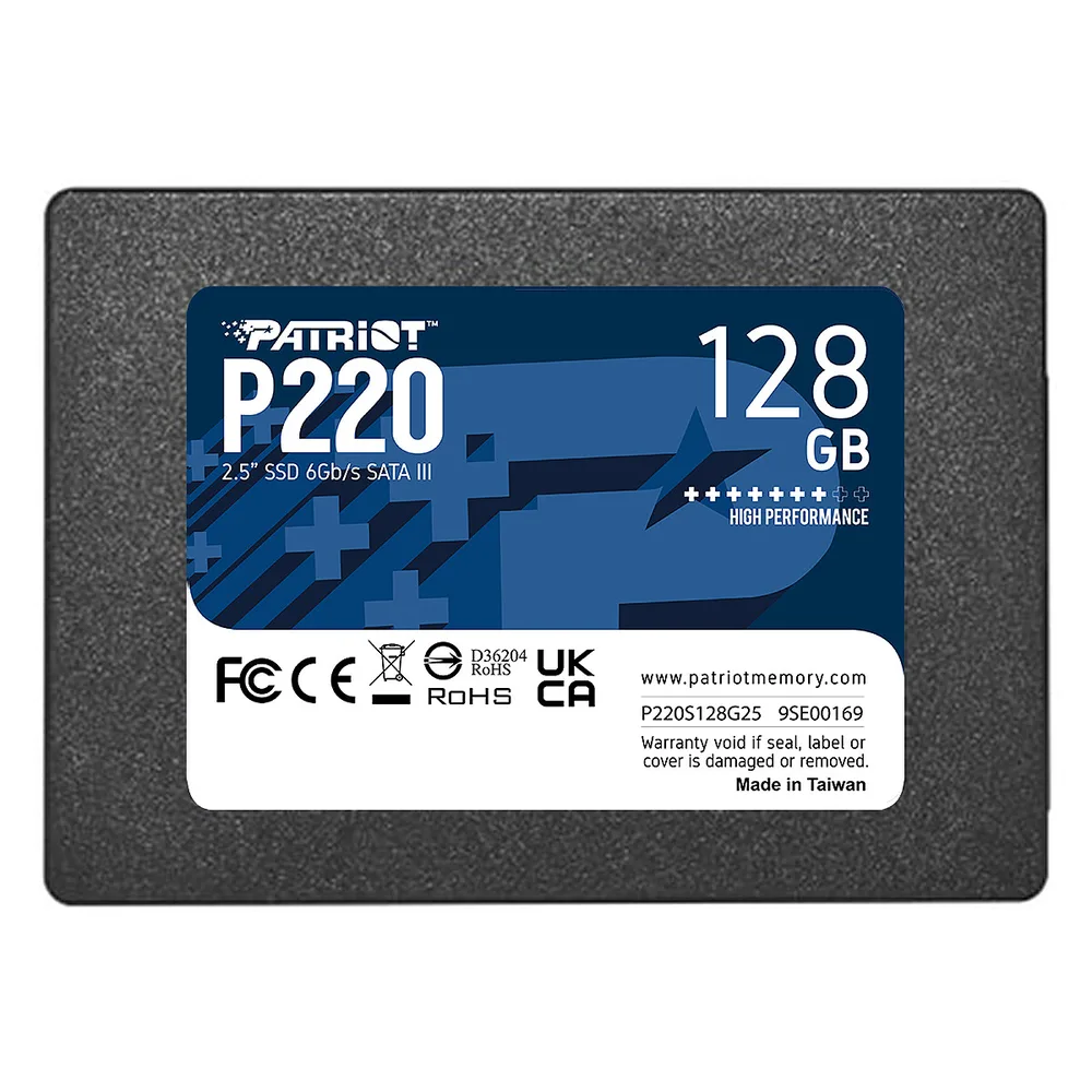 SSD Patriot P220 128GB 2.5"
