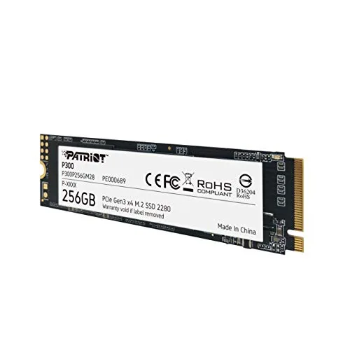 SSD Patriot P300 256Go M.2 NVMe - vue 4
