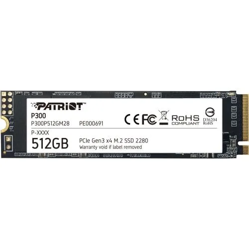 SSD Patriot P300 512Go M.2 NVMe