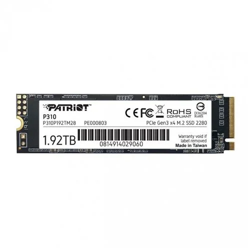 SSD Patriot P310 1.92TB M.2 Gen3
