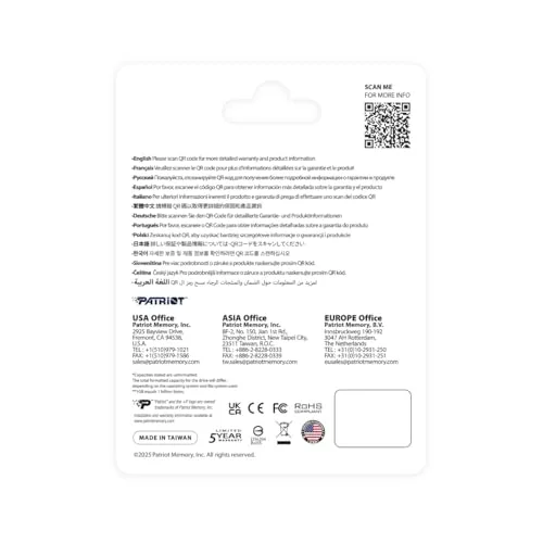 SSD Patriot P410 500GB PCIe 4.0 - vue 5