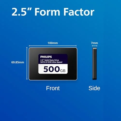 SSD Philips S130 500GB - vue 5