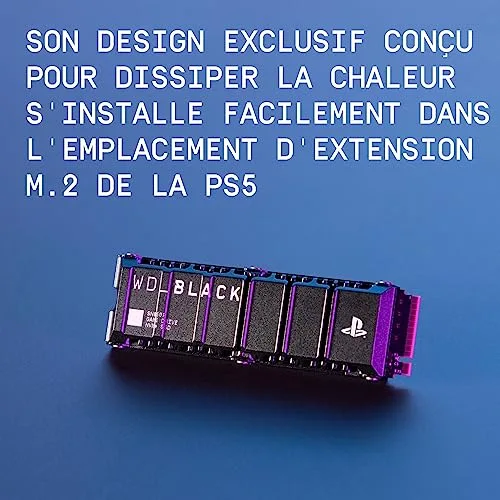 SSD SanDisk SN850P 1 To PS5 - vue 4