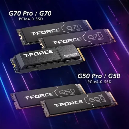 SSD Team Group G50 Pro 2 To PCIe 4.0 - vue 5