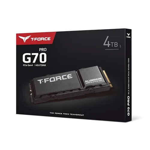 SSD Team Group G70 4TB PCIe 4.0 - vue 8