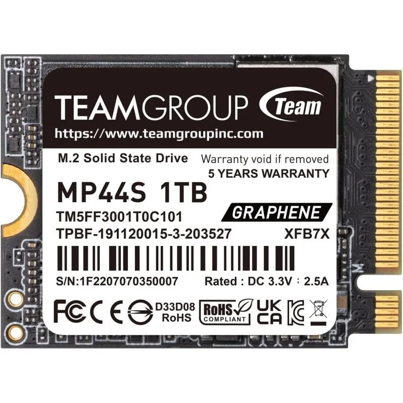 TeamGroup SSD Team Group MP44S 1 To PCIe 4.0