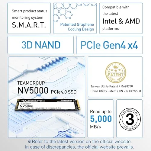 SSD Team Group NV5000 1 TB - vue 6