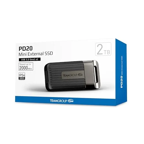 SSD Team Group PD20 Mini 2TB - vue 7