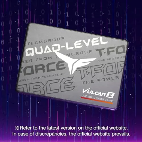 SSD Team Group T-FORCE VULCAN Z 2TB SATA - vue 5