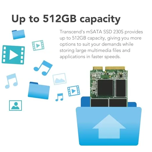 SSD Transcend 230S 128GB mSATA - vue 5