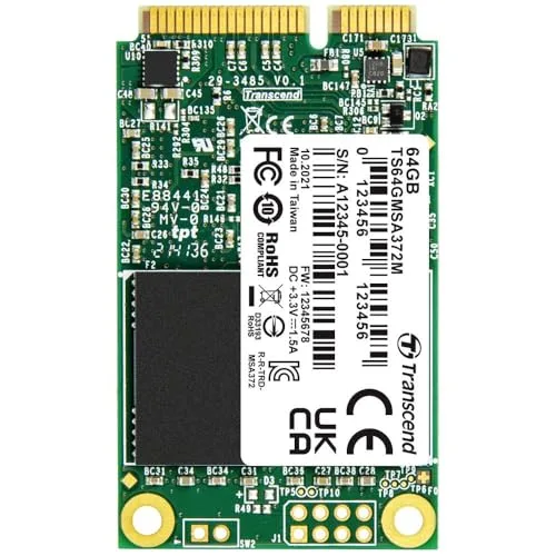Transcend MSA372M 64 Go mSATA SATA III