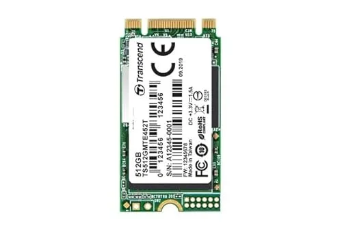 SSD Transcend MTE452T 256 GB M.2 2242 - vue 2