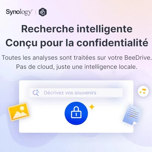 Synology BeeDrive 2 To Noir - vue 6