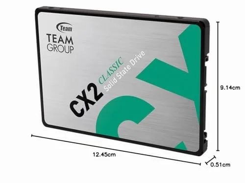 Team Group CX2 1TB SSD 2.5" SATA - vue 3