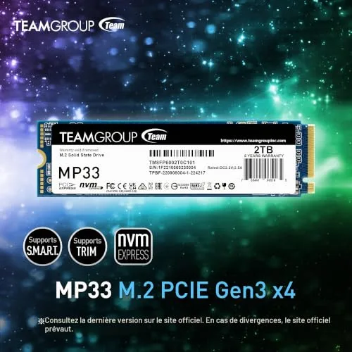 Team Group MP33 2 To SSD - vue 3