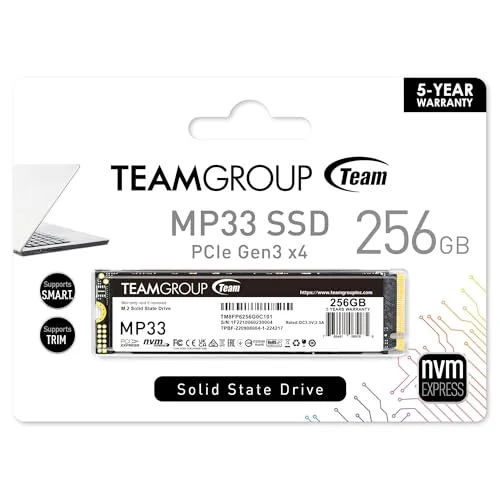 Team Group MP33 256 Go SSD M.2 - vue 5