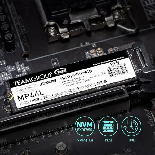 Team Group MP44L SSD 2 To - vue 5