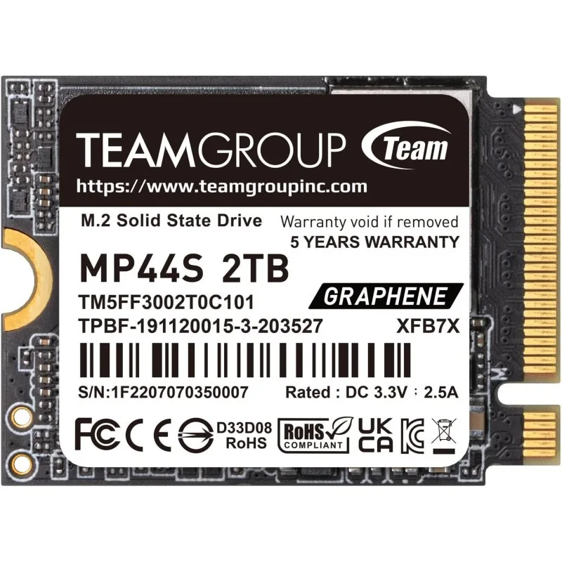 TeamGroup Team Group MP44S SSD 2 To M.2 2230