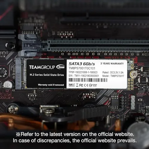 Team Group MS30 512 Go M.2 SATA - vue 4