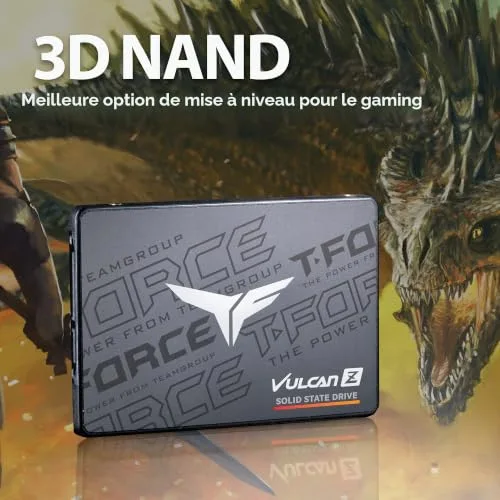 Team Group T-Force Vulcan Z SSD 1 To SATA 3 - vue 3