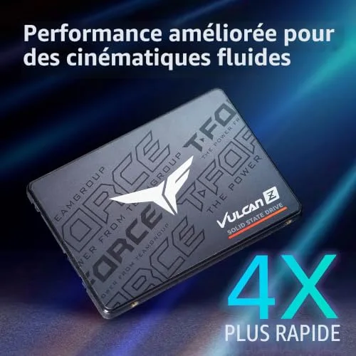 Team Group T-Force Vulcan Z SSD 1 To SATA 3 - vue 5