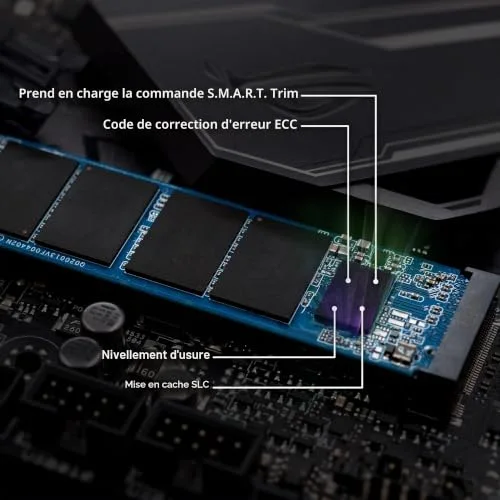 TEAMGROUP MP33 PRO 512 Go SSD M.2 - vue 6