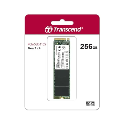 Transcend 110S 256 Go SSD M.2 NVMe - vue 2