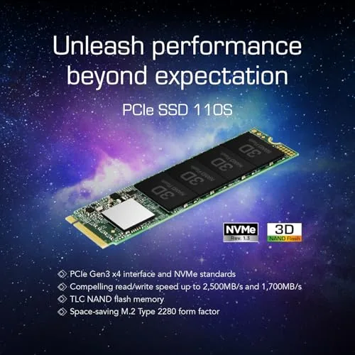 Transcend 110S SSD 1 To M.2 NVMe - vue 3