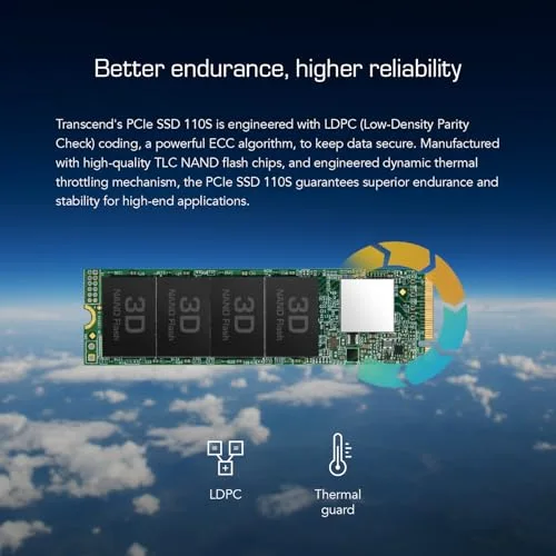 Transcend 110S SSD 1 To M.2 NVMe - vue 9