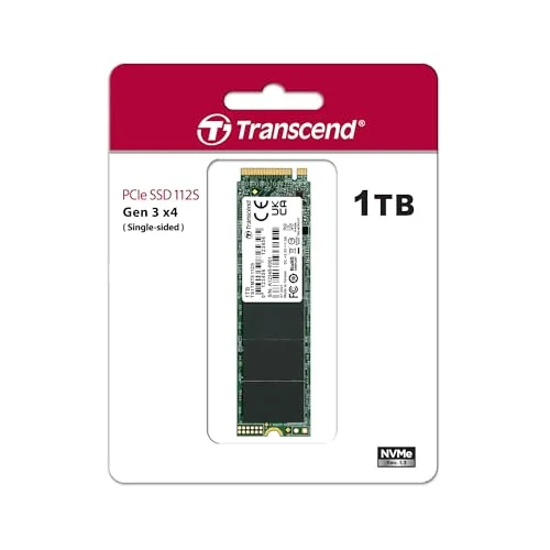 Transcend 112S 1 To SSD M.2 NVMe - vue 2