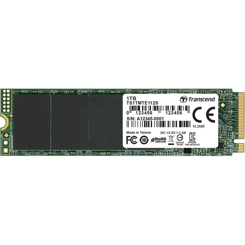 Transcend 112S 1 To SSD M.2 NVMe