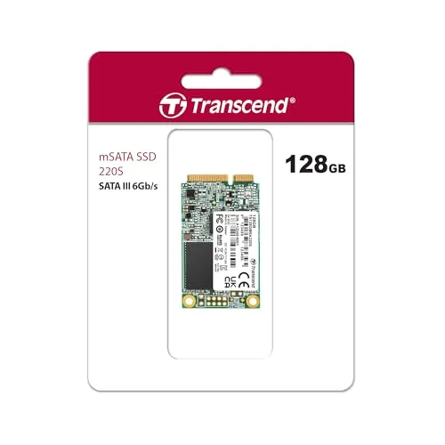 Transcend 220S 128GB mSATA SSD - vue 2