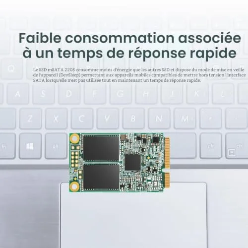 Transcend 220S 128GB mSATA SSD - vue 7