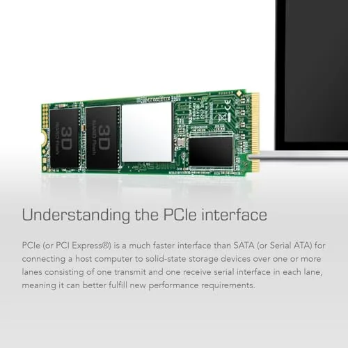 Transcend 220S 512 Go SSD M.2 NVMe - vue 4
