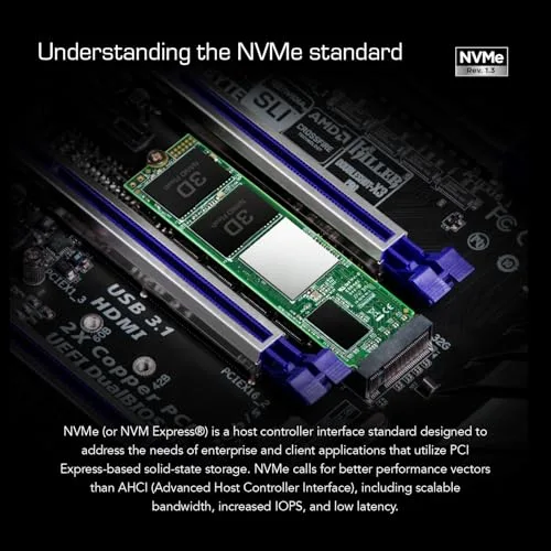 Transcend 220S 512 Go SSD M.2 NVMe - vue 5