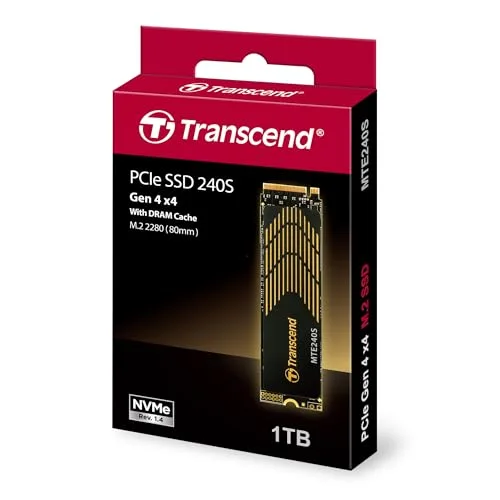 Transcend 240S 1 To SSD M.2 PCIe 4.0 - vue 2